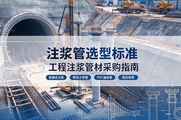 闵行区注浆管选型标准